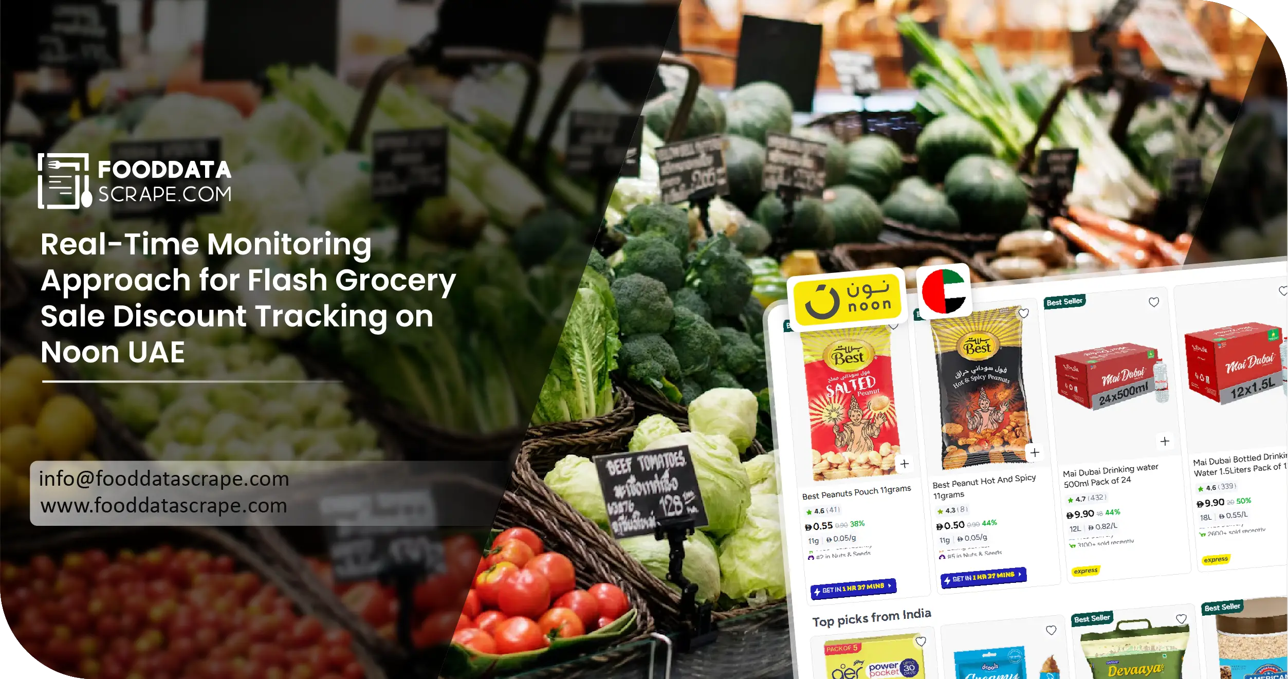 Noon UAE Flash Grocery Sale Discount Tracking
